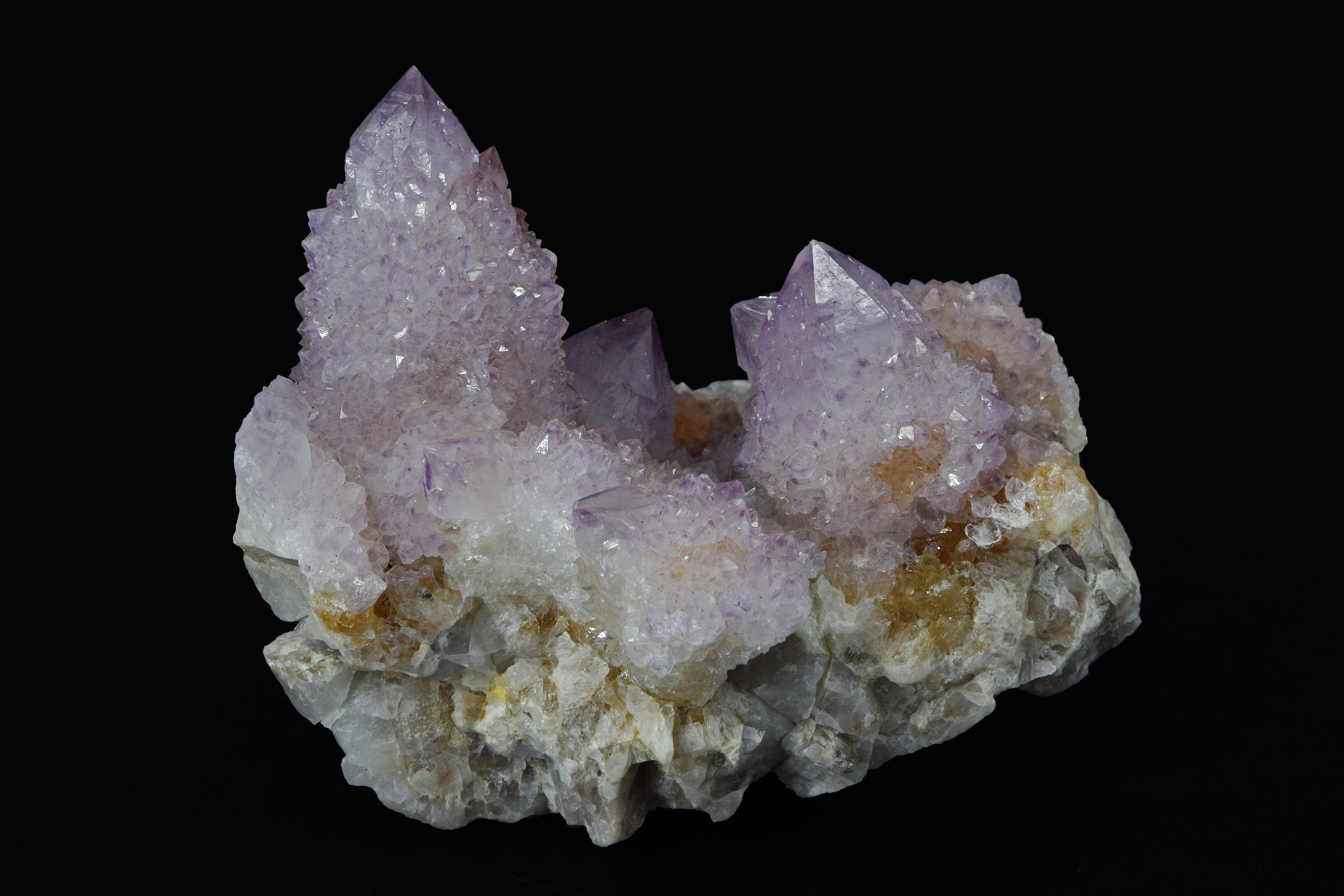 Améthyste Cactus - Afrique du Sud (Small Cabinet; 9 x 7 x 6.5 cm; 282 g)