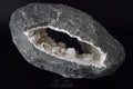 Okénite, gyrolite, laumontite, quartz, calcite - Inde (Very Large Cabinet; 28 x 18 x 16 cm; 7.2 kg)