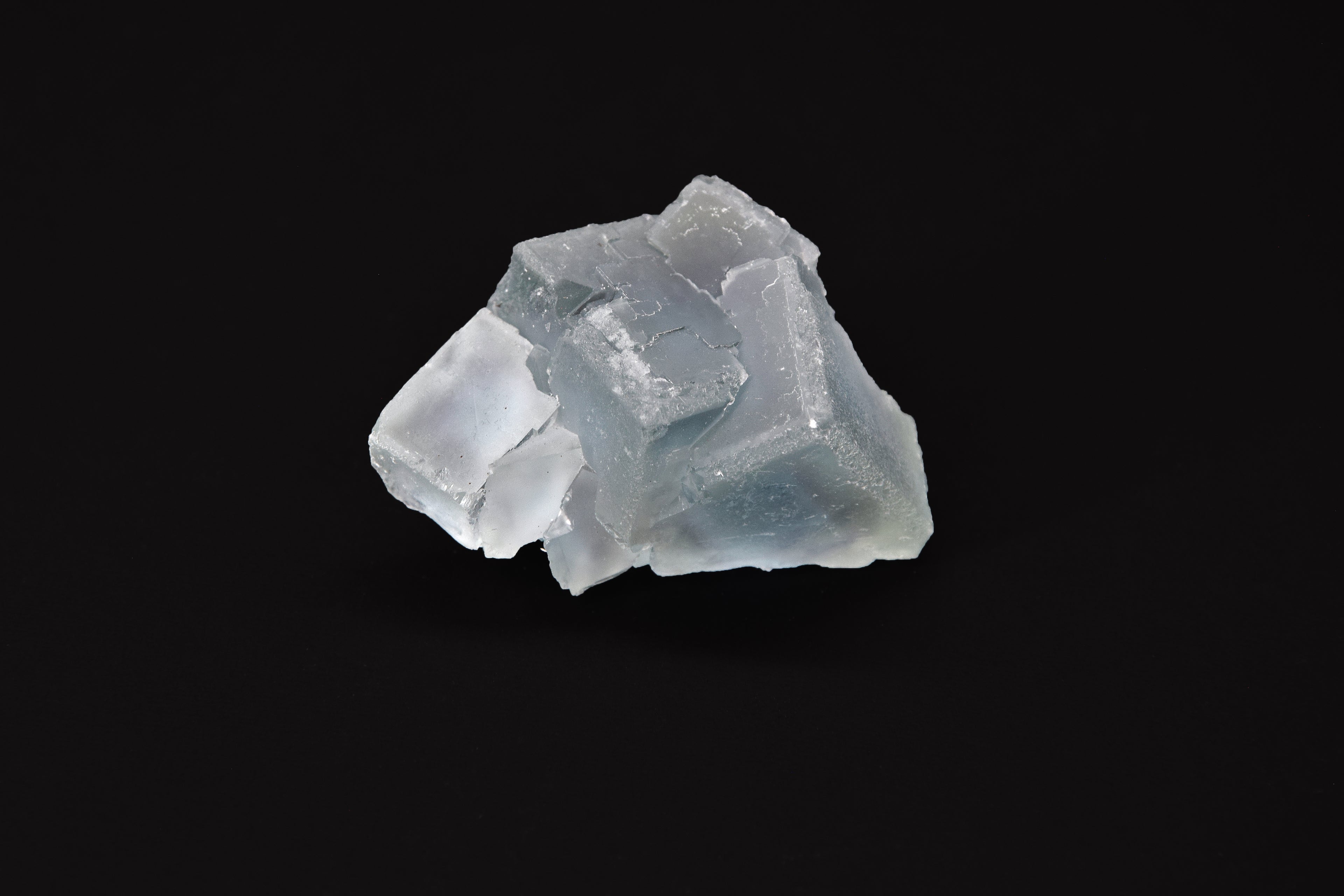 Fluorite sur Quartz - Chine (Miniature; 4 x 3 x 2 cm; 41 g)
