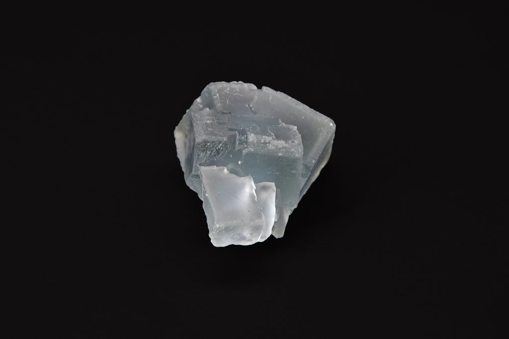 Fluorite sur Quartz - Chine (Miniature; 4 x 3 x 2 cm; 41 g)