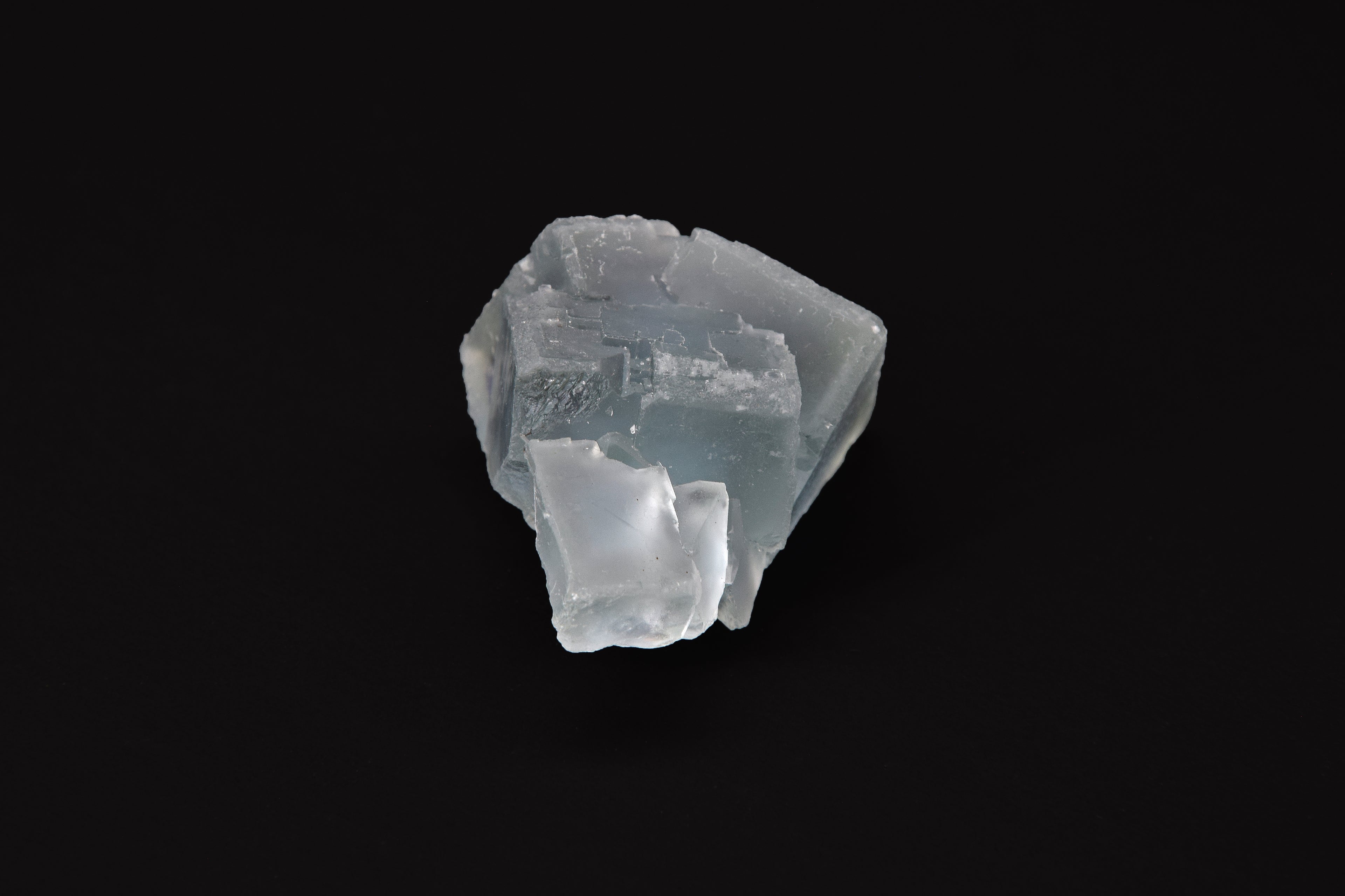 Fluorite sur Quartz - Chine (Miniature; 4 x 3 x 2 cm; 41 g)