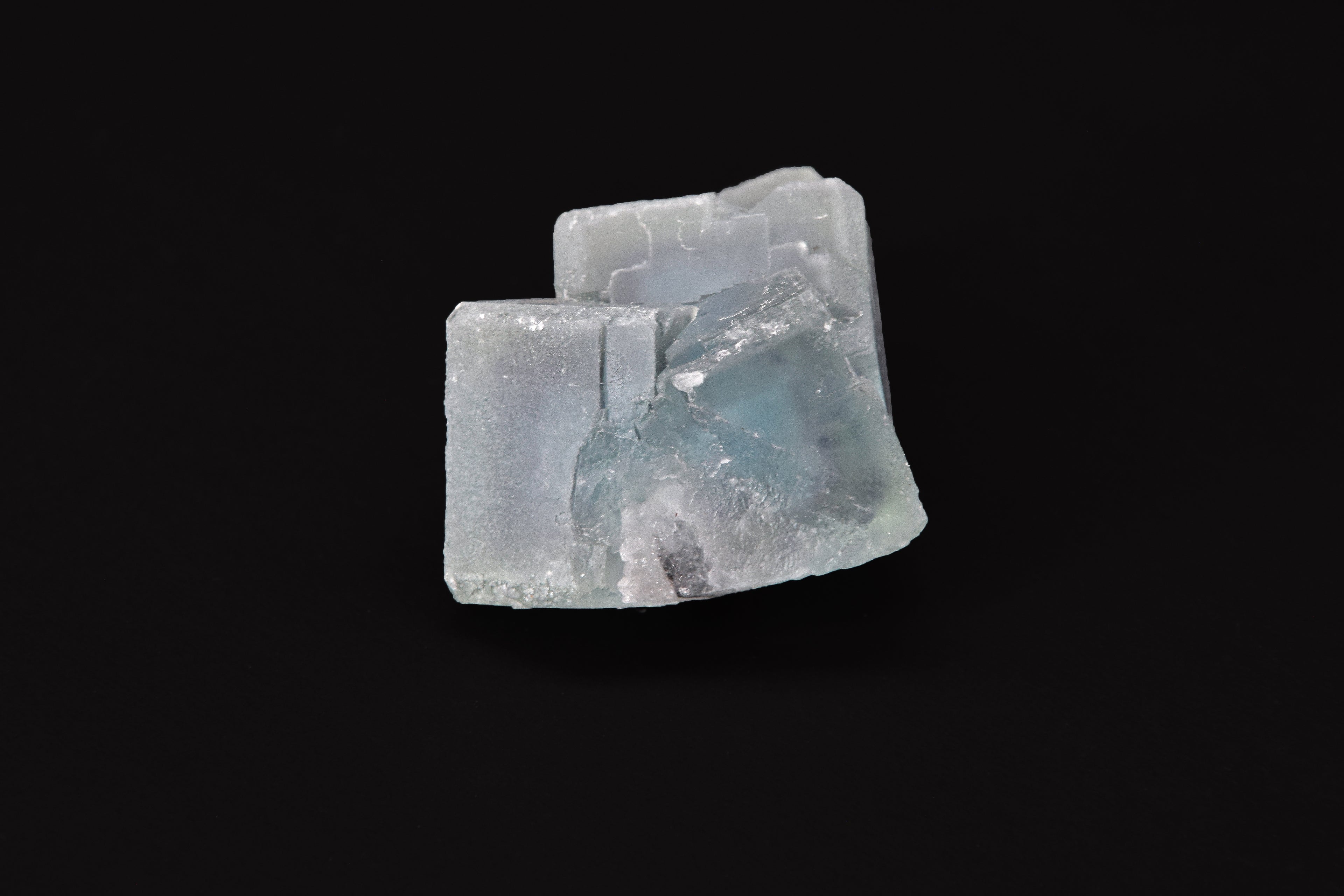 Fluorite sur Quartz - Chine (Miniature; 4 x 3 x 2 cm; 41 g)