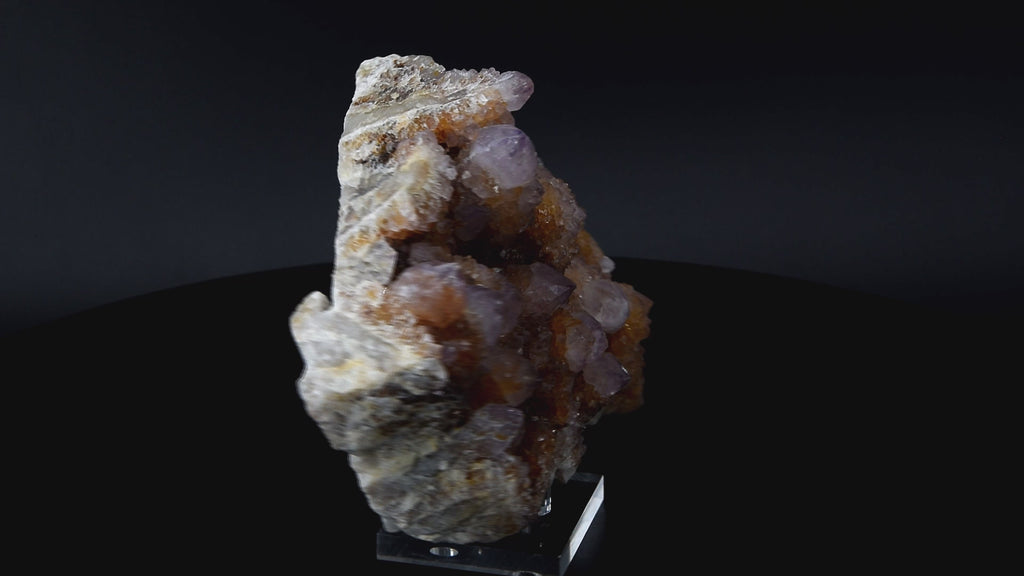 Améthyste Cactus - Afrique du Sud (Large Cabinet; 17.5 x 12.5 x 5.5 cm; 1099 g)
