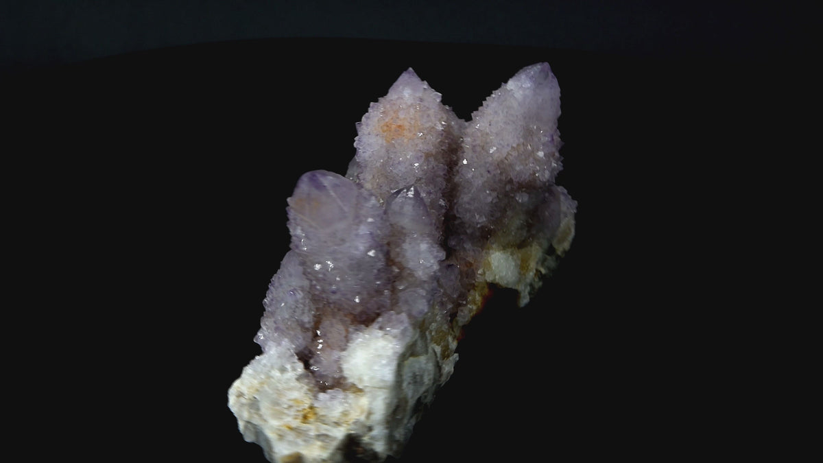 Améthyste Cactus - Afrique du Sud (Cabinet; 11.5 x 8 x 5.5 cm; 439 g)