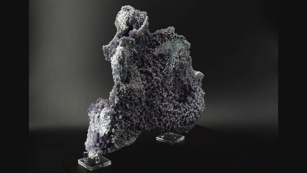 Grape Agate - Indonésie (Museum Siz; 36 x 34 x 10 cm; 6.7 kg)